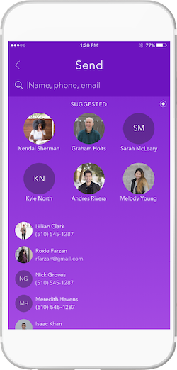 does zelle use phone or email